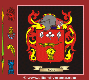 Slevin Coat of Arms, Family Crest - Click here to view