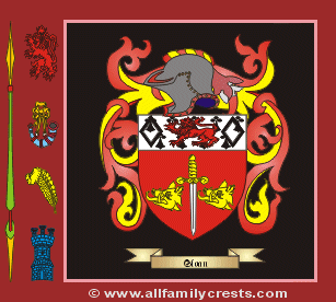 Sloan Coat of Arms, Family Crest - Click here to view