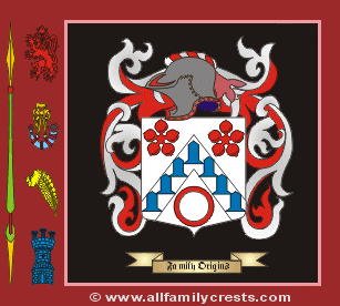 Southwell Coat of Arms, Family Crest - Click here to view