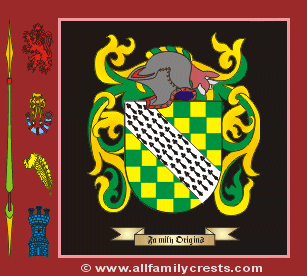 Spark Coat of Arms, Family Crest - Click here to view