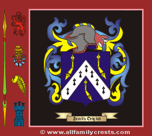 Spear Coat of Arms, Family Crest - Click here to view