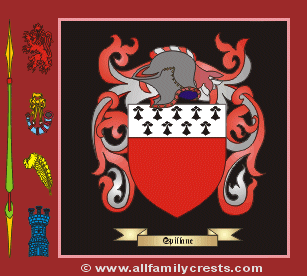 Spillane Coat of Arms, Family Crest - Click here to view