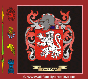 Stac Coat of Arms, Family Crest - Click here to view