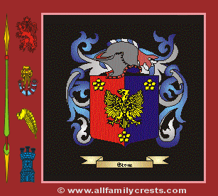 Stone Coat of Arms, Family Crest - Click here to view