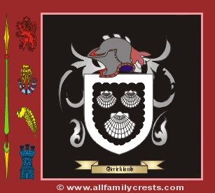 Stricklan Coat of Arms, Family Crest - Click here to view