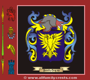 Sweetman Coat of Arms, Family Crest - Click here to view