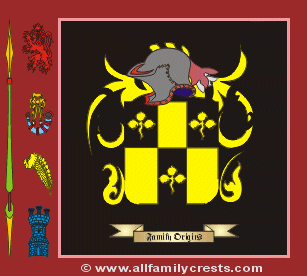 Symons Coat of Arms, Family Crest - Click here to view