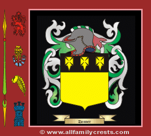Tanner Coat of Arms, Family Crest - Click here to view