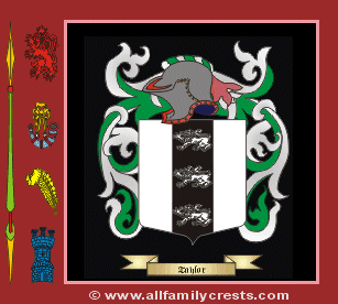 Taylor Coat of Arms, Family Crest - Click here to view