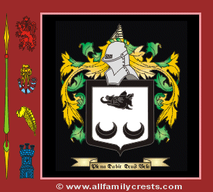 Tenant Coat of Arms, Family Crest - Click here to view