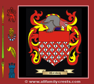 Thornburg Coat of Arms, Family Crest - Click here to view
