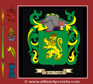 Tice Coat of Arms, Family Crest - Click here to view