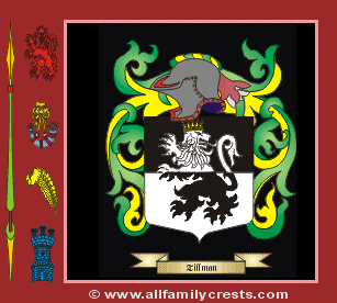 Tillman Coat of Arms, Family Crest - Click here to view