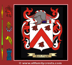 Tinsly Coat of Arms, Family Crest - Click here to view