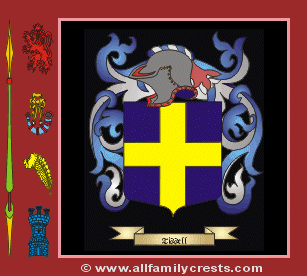 Tisell Coat of Arms, Family Crest - Click here to view