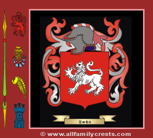 Tolan Coat of Arms, Family Crest - Click here to view