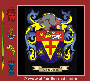 Toohig Coat of Arms, Family Crest - Click here to view