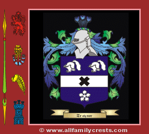 Traynor Coat of Arms, Family Crest - Click here to view