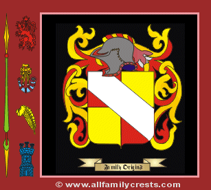Treacey Coat of Arms, Family Crest - Click here to view