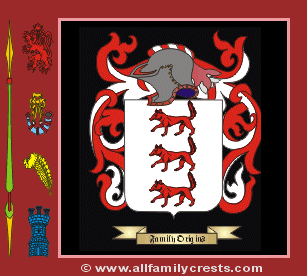 Tresize Coat of Arms, Family Crest - Click here to view
