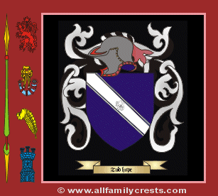Tudhope Coat of Arms, Family Crest - Click here to view