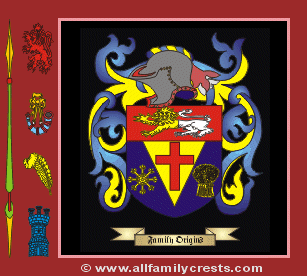 Tuffie Coat of Arms, Family Crest - Click here to view
