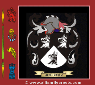 Tuke Coat of Arms, Family Crest - Click here to view