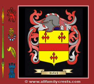 Tulloch Coat of Arms, Family Crest - Click here to view