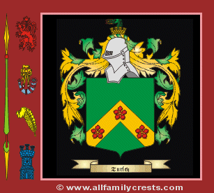 Turley Coat of Arms, Family Crest - Click here to view