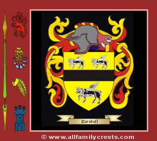 Turnbell Coat of Arms, Family Crest - Click here to view