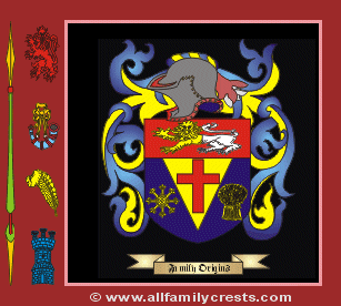 Tuttie Coat of Arms, Family Crest - Click here to view