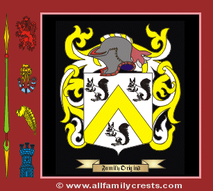 Twamlie Coat of Arms, Family Crest - Click here to view