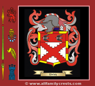 Twitie Coat of Arms, Family Crest - Click here to view