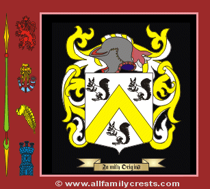 Twombley Coat of Arms, Family Crest - Click here to view