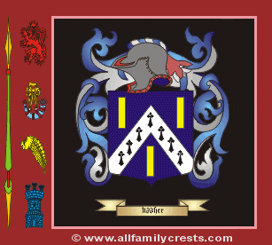 Usher Coat of Arms, Family Crest - Click here to view