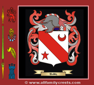 Waddie Coat of Arms, Family Crest - Click here to view