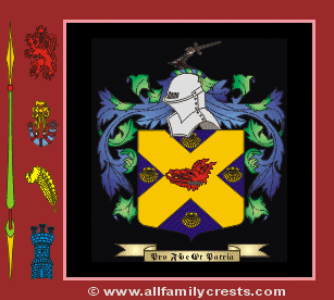 Wades Coat of Arms, Family Crest - Click here to view