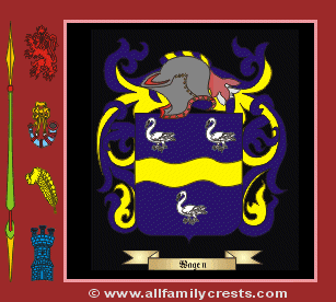 Wagaon Coat of Arms, Family Crest - Click here to view