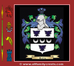 Wakelie Coat of Arms, Family Crest - Click here to view