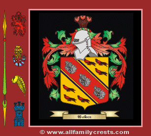 Waldon Coat of Arms, Family Crest - Click here to view
