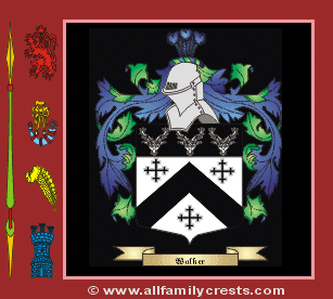 Walker-ireland Coat of Arms, Family Crest - Click here to view