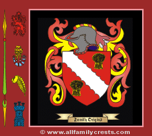Wallwork Coat of Arms, Family Crest - Click here to view