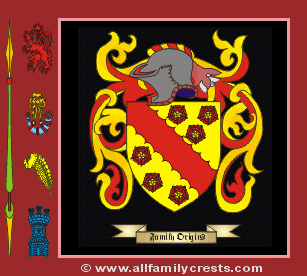 Warner Coat of Arms, Family Crest - Click here to view