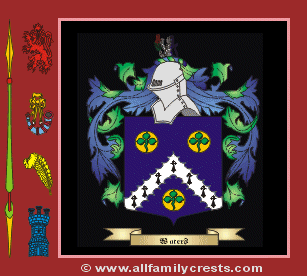 Waters Coat of Arms, Family Crest - Click here to view