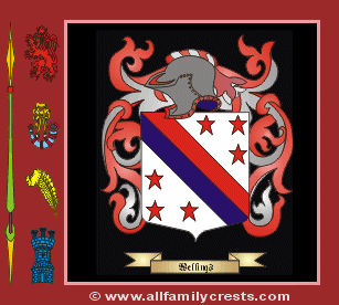 Weling Coat of Arms, Family Crest - Click here to view