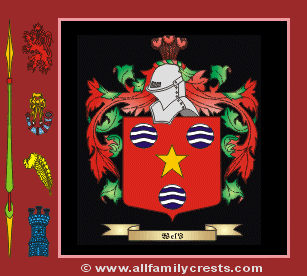 Welles Coat of Arms, Family Crest - Click here to view