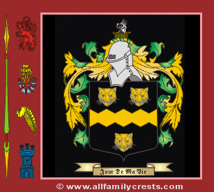 West Coat of Arms, Family Crest - Click here to view