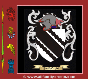 Whitfeeld Coat of Arms, Family Crest - Click here to view