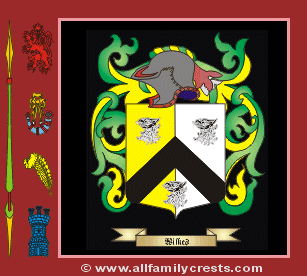 Wilkes Coat of Arms, Family Crest - Click here to view