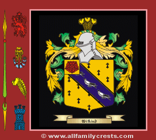 Wilkiin Coat of Arms, Family Crest - Click here to view